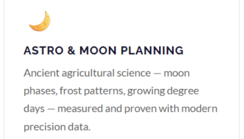 AGRI365 – Astro and Moon planning