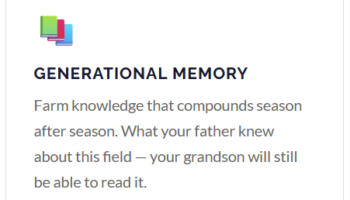 AGRI365 – Generational Memory